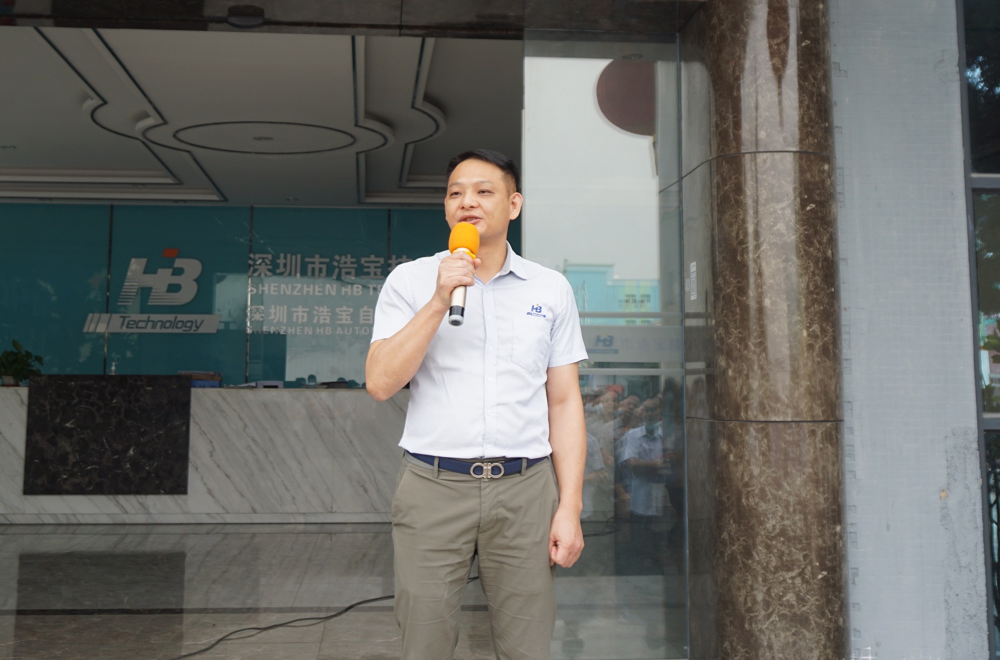 浩寶技術(shù)總經(jīng)理李總致辭