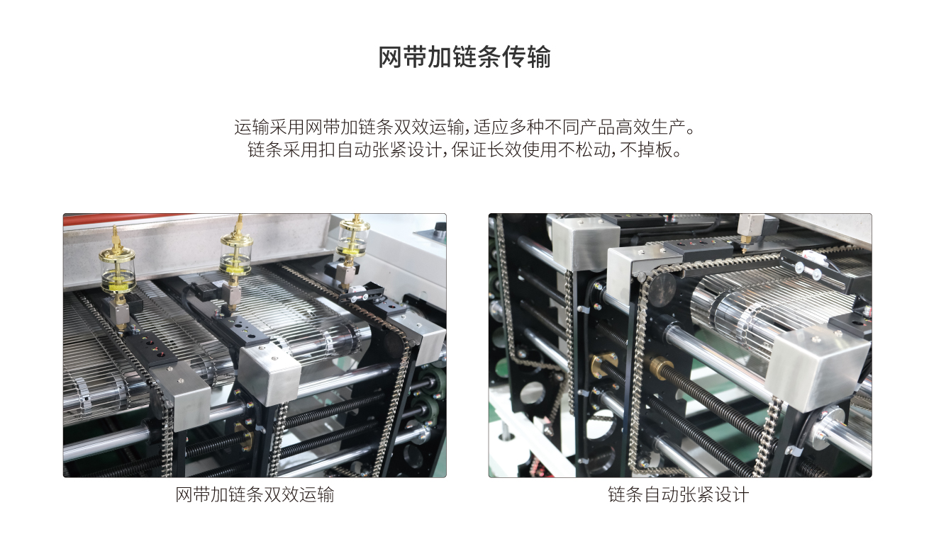 網(wǎng)帶加鏈條雙效傳輸