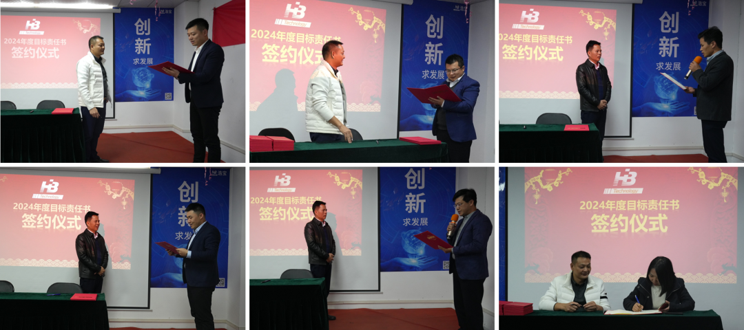 浩寶技術(shù)2023營(yíng)銷年會(huì)簽約儀式朗讀責(zé)任狀
