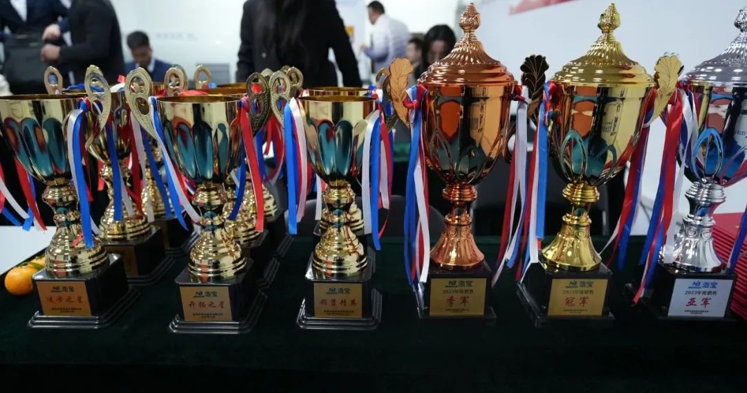 浩寶技術(shù)營(yíng)銷年會(huì)頒獎(jiǎng)典禮獎(jiǎng)杯