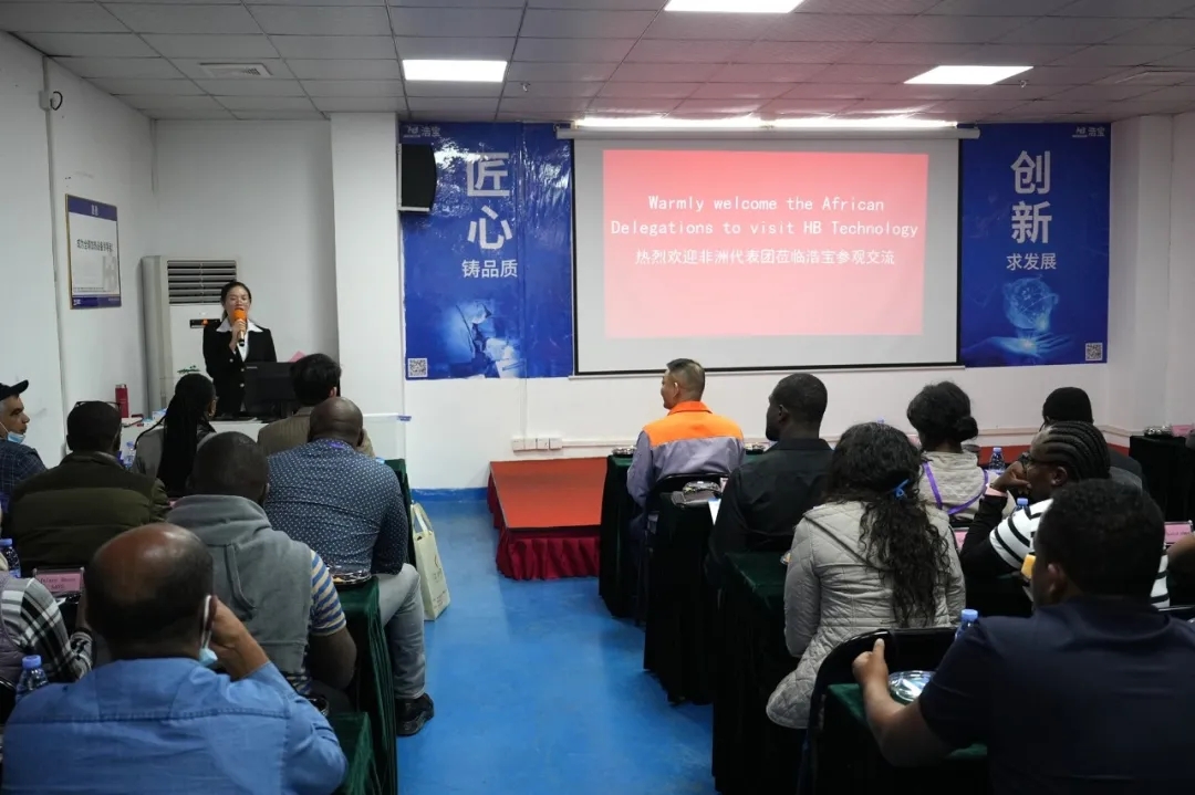 浩寶技術(shù)接待非洲代表團(tuán)